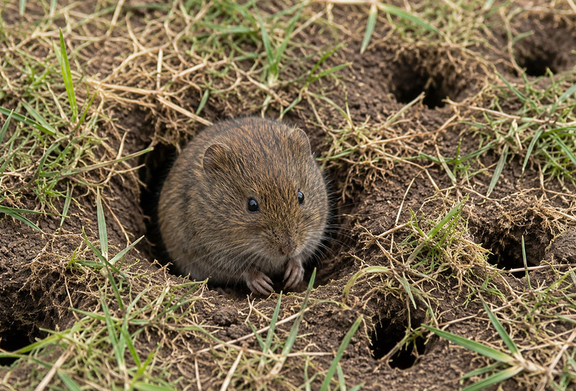 Vole Photo Stink Stake